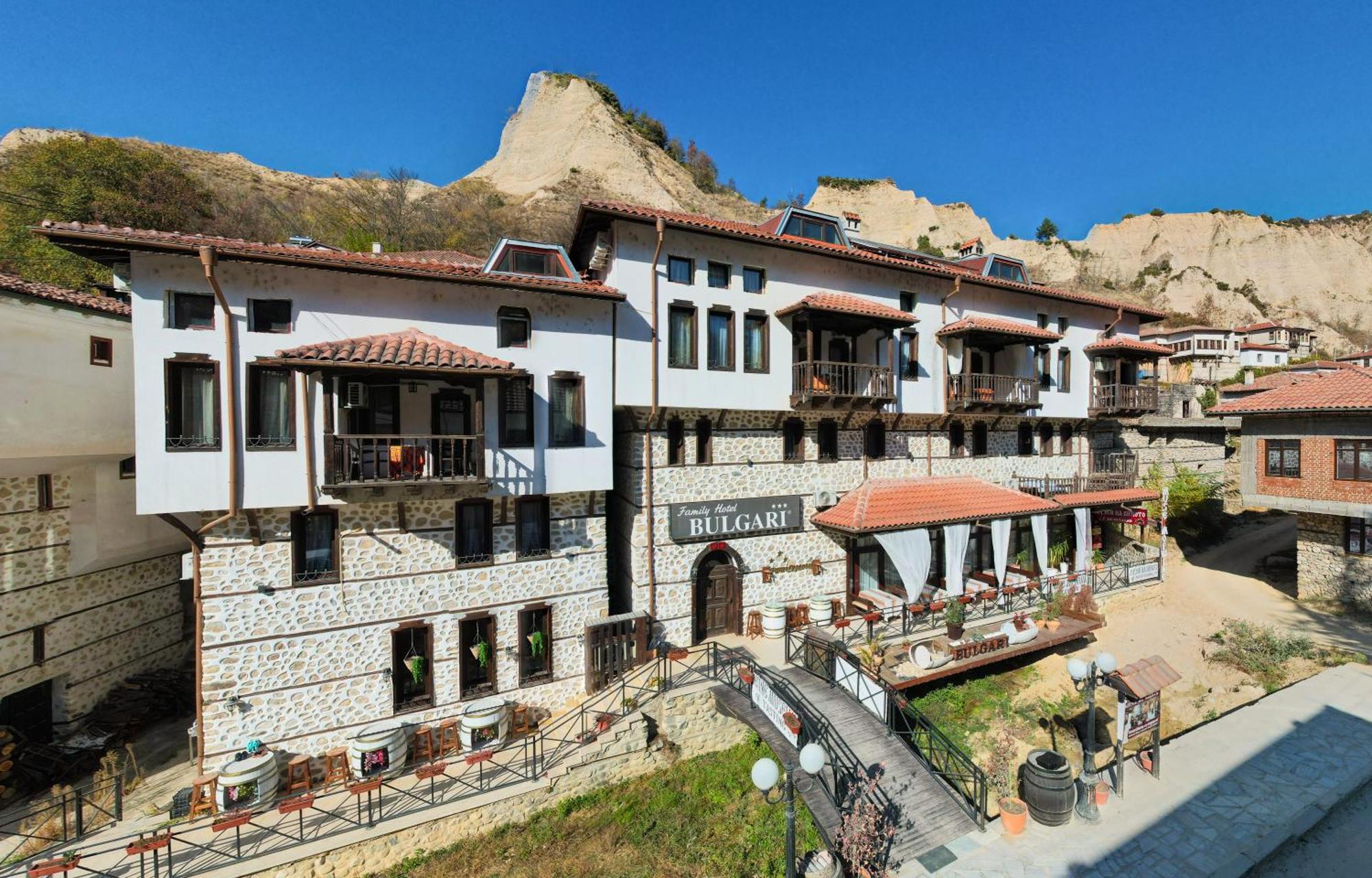 Hotel Bulgari Melnik Exterior foto